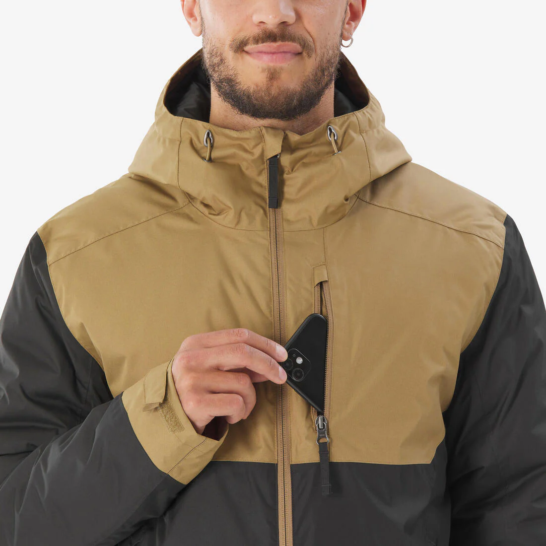 CHAQUETA IMPERMEABLE DE SENDERISMO HOMBRE -10 °C NH500 - Image 13