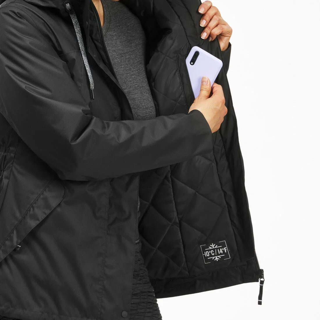 PARKA IMPERMEABLE DE SENDERISMO -10 °C MUJER NH500 - Image 13