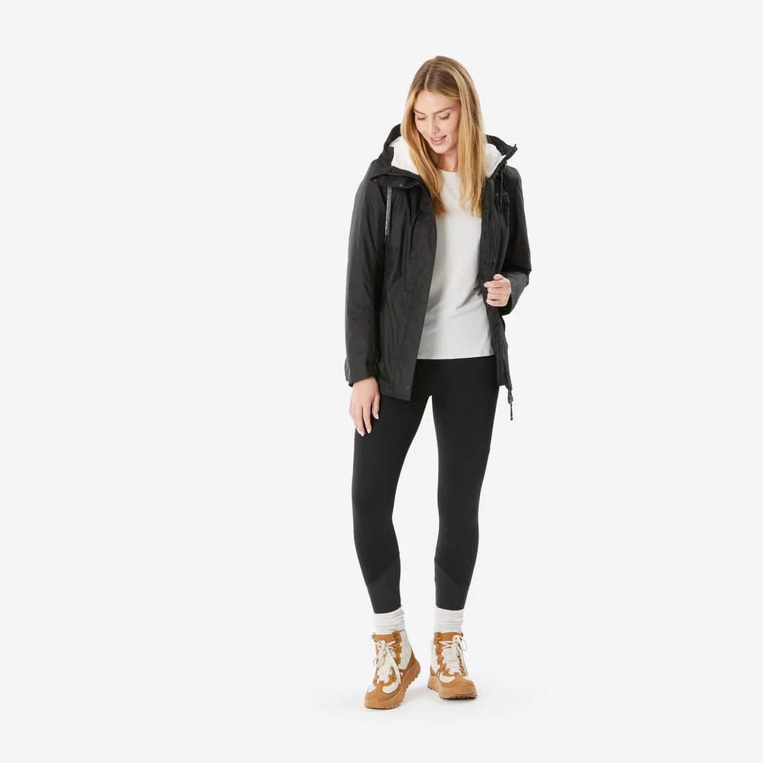PARKA IMPERMEABLE DE SENDERISMO -10 °C MUJER NH500 - Image 3