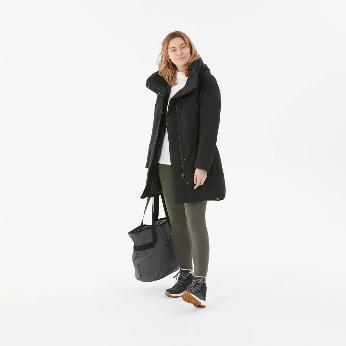 CHAQUETA IMPERMEABLE SENDERISMO MUJER -10 °C NH500 - Image 2
