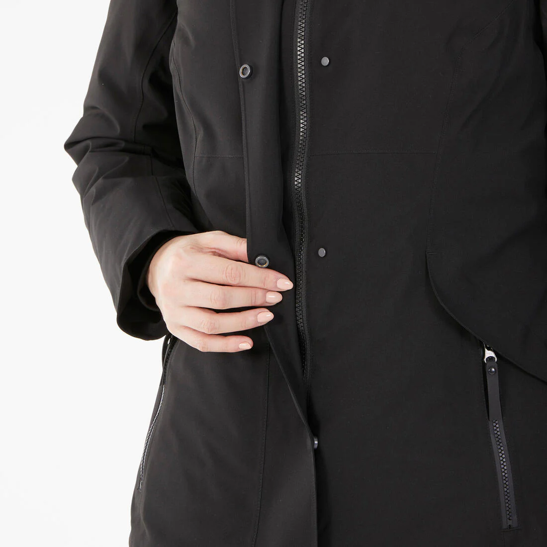 CHAQUETA IMPERMEABLE SENDERISMO MUJER -10 °C NH500 - Image 9