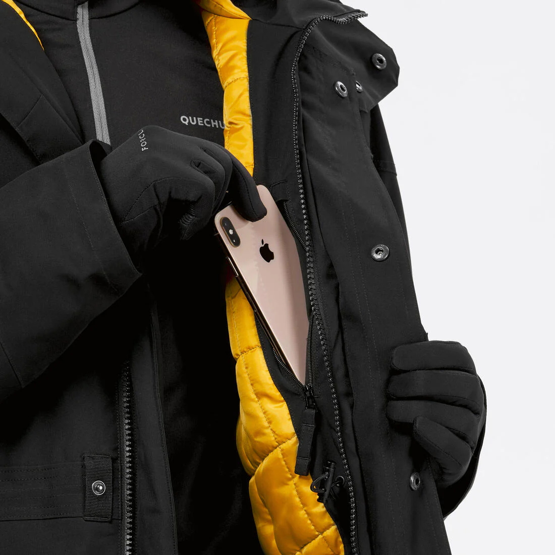 PARKA IMPERMEABLE DE SENDERISMO -20 °C HOMBRE NH900 - Image 9