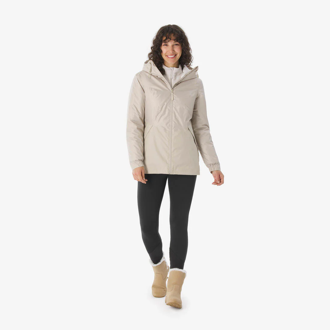 PARKA DE SENDERISMO -5 °C IMPERMEABLE MUJER NH100 - Image 3