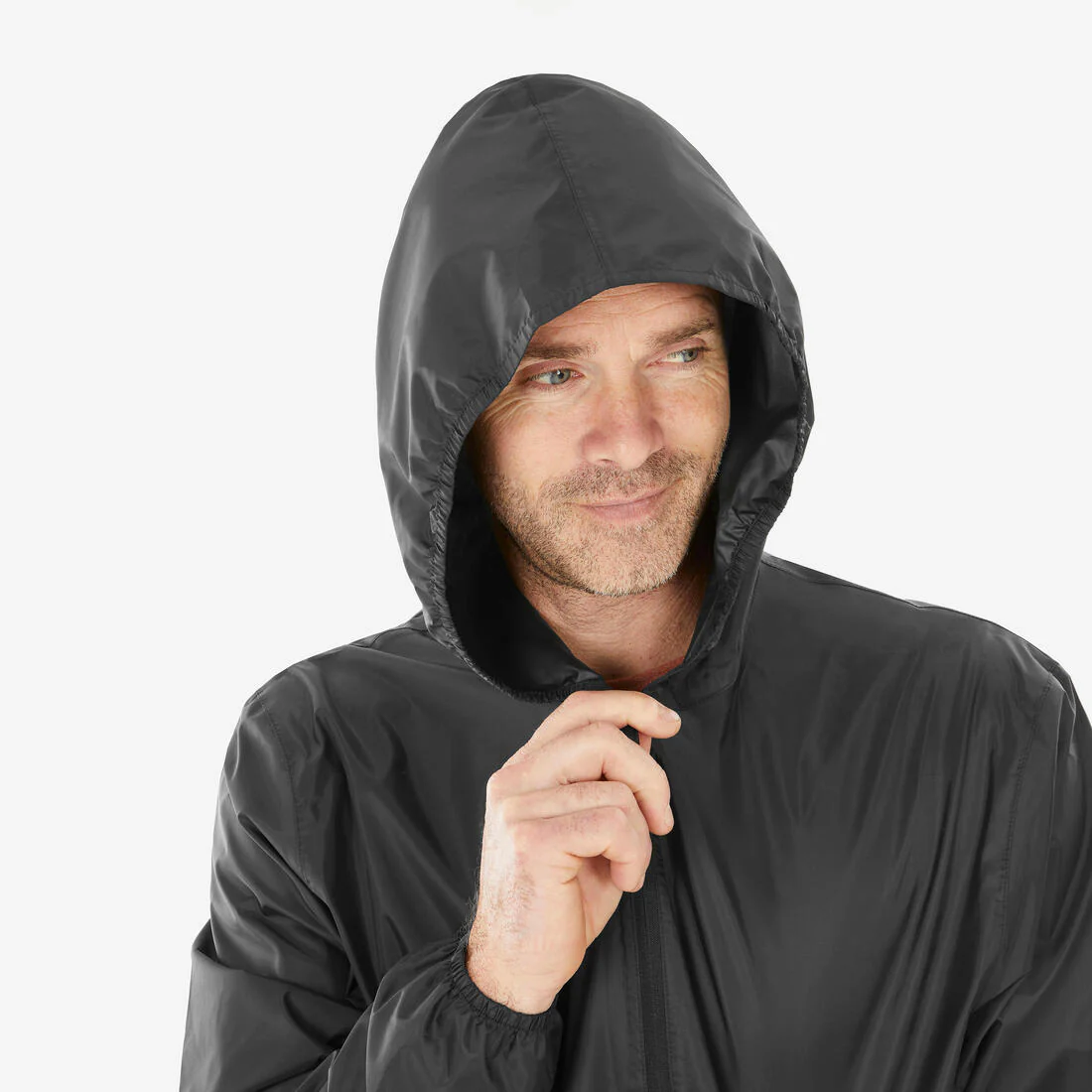 PARKA IMPERMEABLE DE SENDERISMO HOMBRE 1/2 ZIP - Image 6