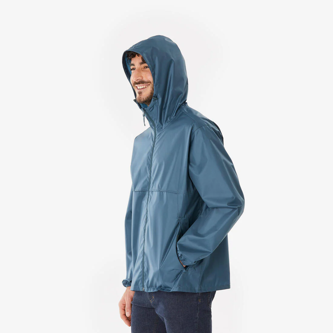 PARKA IMPERMEABLE DE SENDERISMO HOMBRE FULL ZIP - Image 13