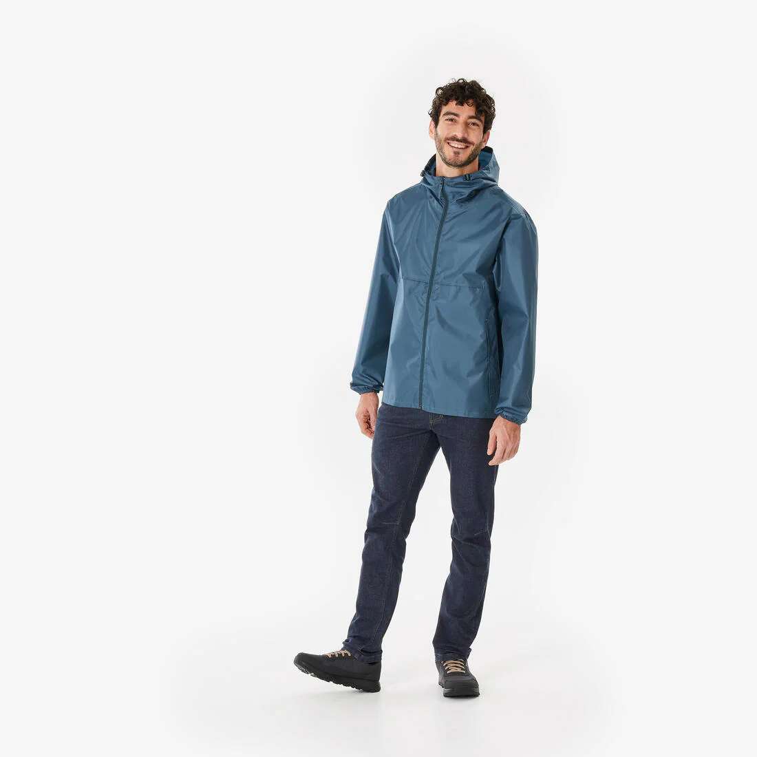 PARKA IMPERMEABLE DE SENDERISMO HOMBRE FULL ZIP - Image 3