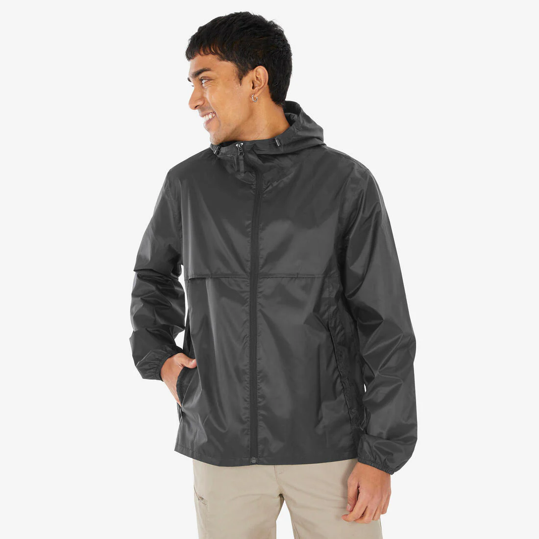 PARKA IMPERMEABLE DE SENDERISMO HOMBRE FULL ZIP - Image 9