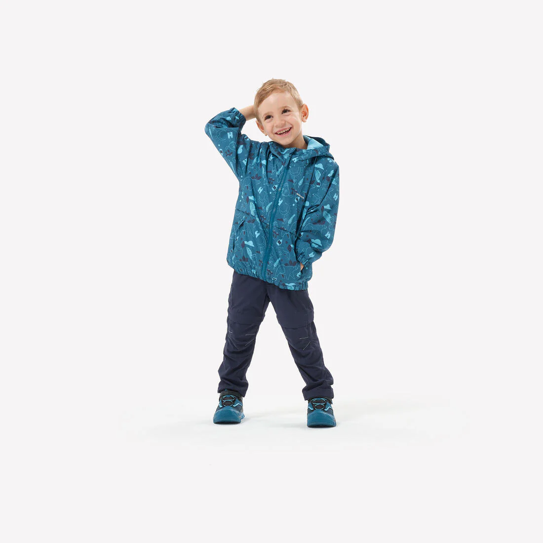 PARKA IMPERMEABLE DE SENDERISMO NIÑOS MH500 KID - Image 4