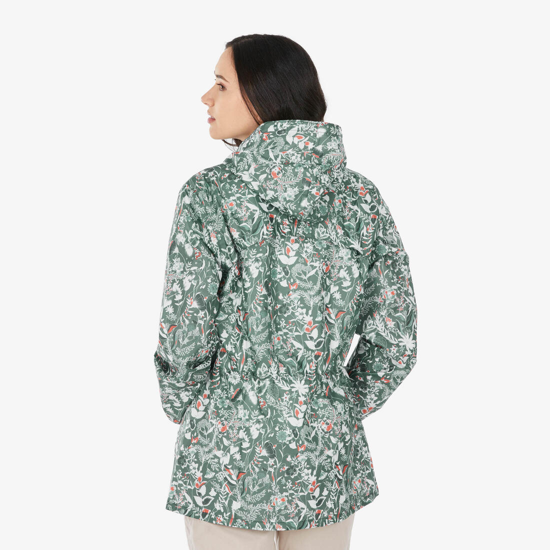 CHAQUETA IMPERMEABLE DE SENDERISMO MUJER  FULL ZIP - Image 7