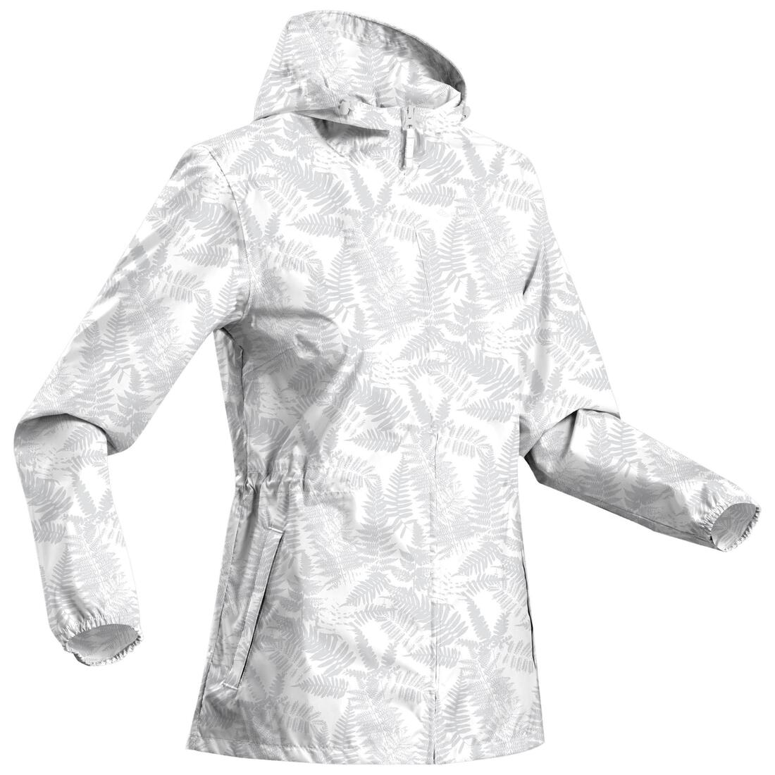 CHAQUETA IMPERMEABLE DE SENDERISMO MUJER  FULL ZIP - Image 9