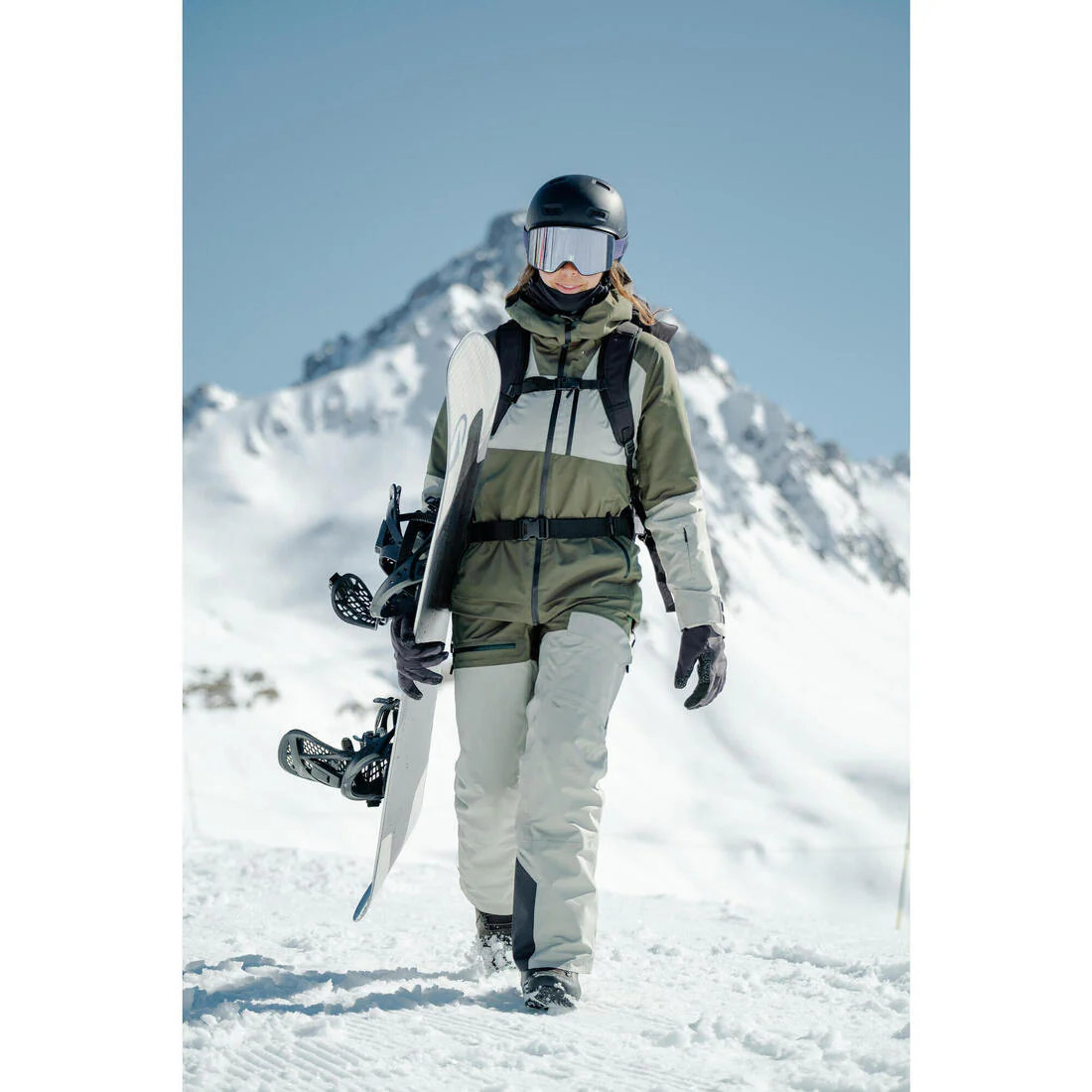 Chaqueta de Nieve Snb y Ski Mujer - Dreamscape 500 Cálida y Transpirable Morada - Image 26