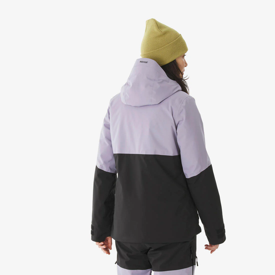 Chaqueta de Nieve Snb y Ski Mujer - Dreamscape 500 Cálida y Transpirable Morada - Image 5
