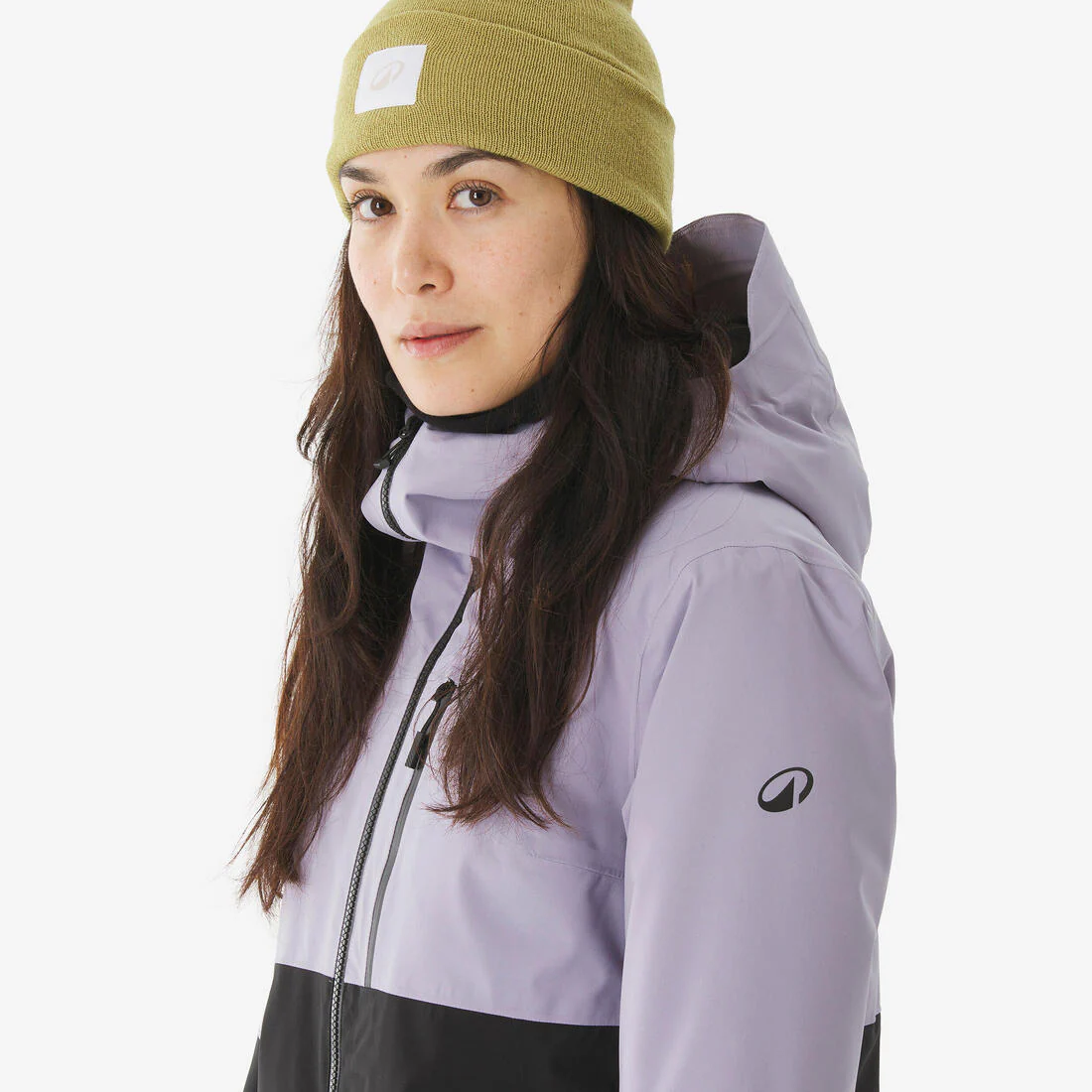 Chaqueta de Nieve Snb y Ski Mujer - Dreamscape 500 Cálida y Transpirable Morada - Image 8