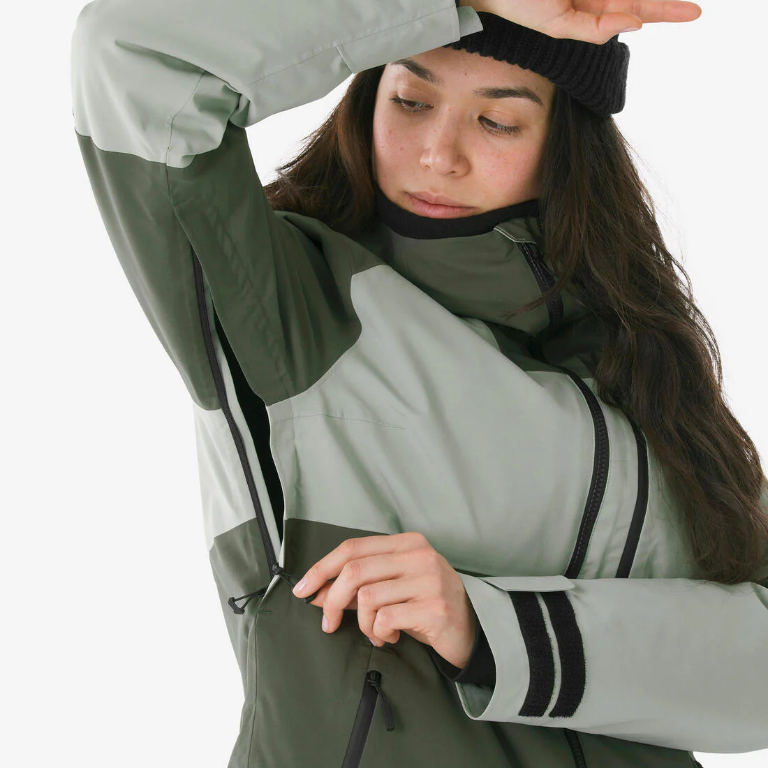 Chaqueta de Nieve Snb y Ski Mujer - Dreamscape 500 Cálida y Transpirable Morada - Image 9