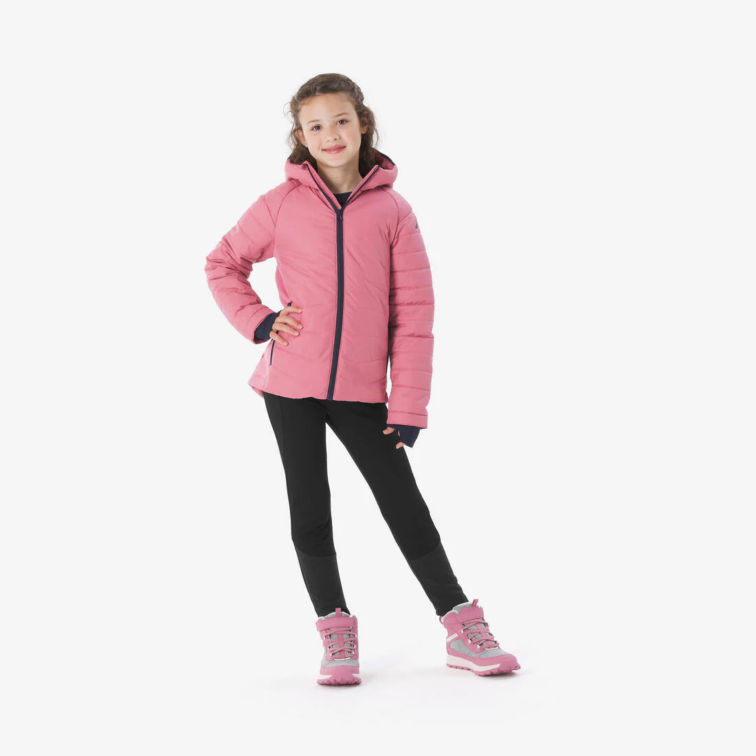 PARKA HÍBRIDA SENDERISMO NIÑOS MH500 - Image 3