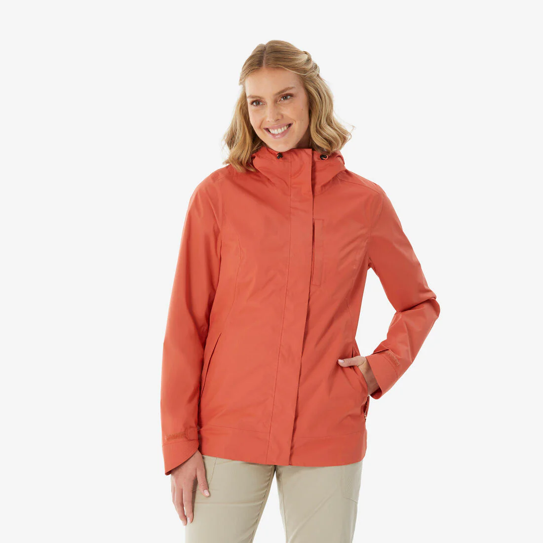 PARKA IMPERMEABLE DE SENDERISMO MUJER NH500 - Image 2