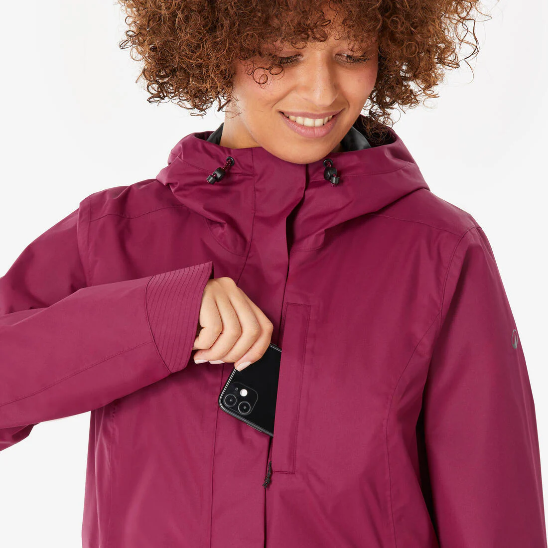 PARKA IMPERMEABLE DE SENDERISMO MUJER NH500 - Image 29