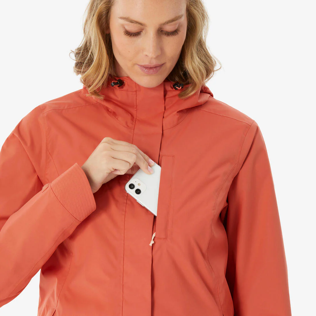 PARKA IMPERMEABLE DE SENDERISMO MUJER NH500 - Image 32