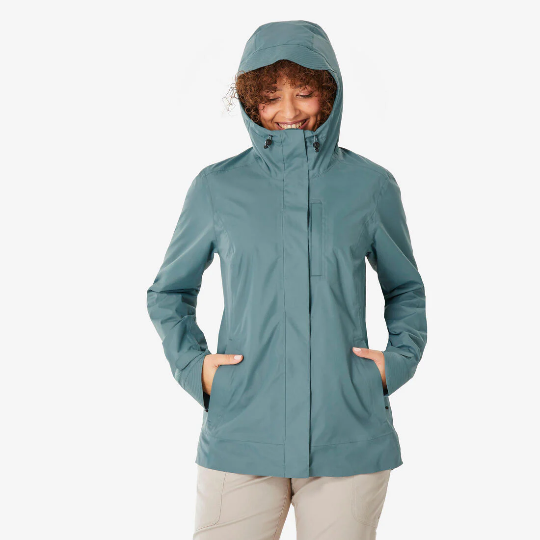 PARKA IMPERMEABLE DE SENDERISMO MUJER NH500 - Image 33