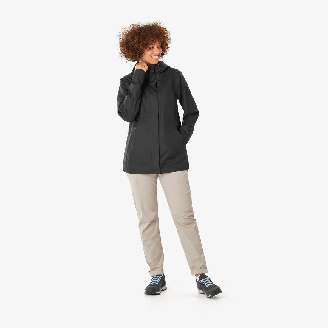 PARKA IMPERMEABLE DE SENDERISMO MUJER NH500 - Image 7