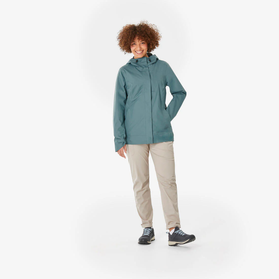 PARKA IMPERMEABLE DE SENDERISMO MUJER NH500 - Image 8