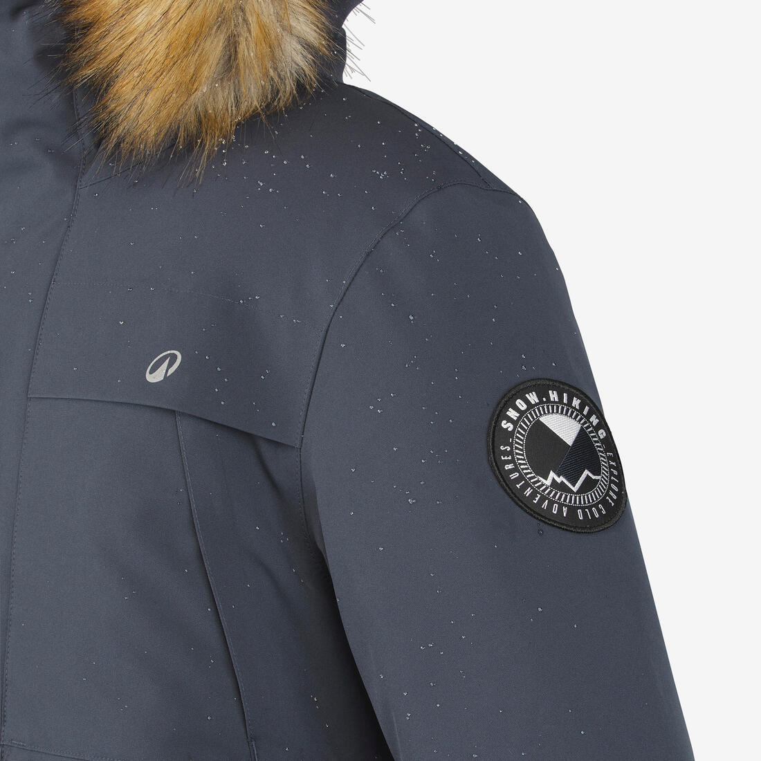 PARKA IMPERMEABLE SENDERISMO NIÑOS SH100 -6,5 °C AZUL - Image 3
