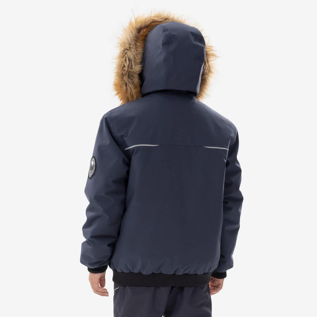 PARKA IMPERMEABLE SENDERISMO NIÑOS SH100 -6,5 °C AZUL - Image 5