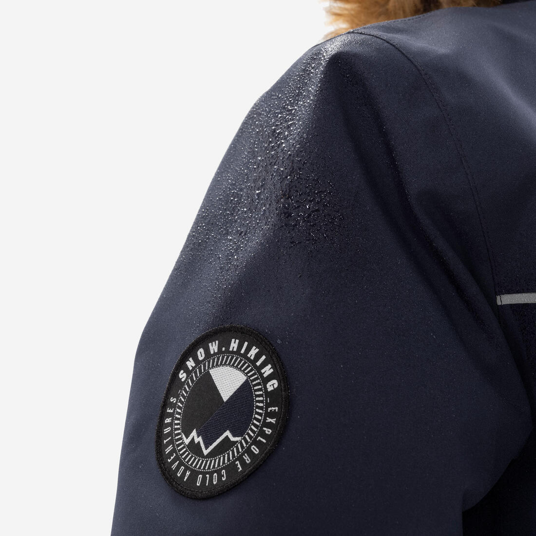 PARKA IMPERMEABLE SENDERISMO NIÑOS SH100 -6,5 °C AZUL - Image 9