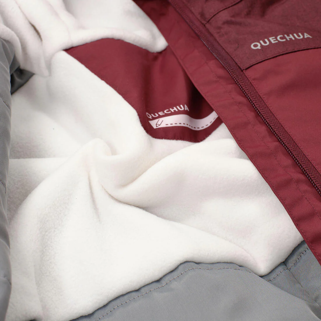 PARKA INVIERNO CÁLIDA IMPERMEABLE SENDERISMO NIÑOS SH100 -3 °C - Image 8