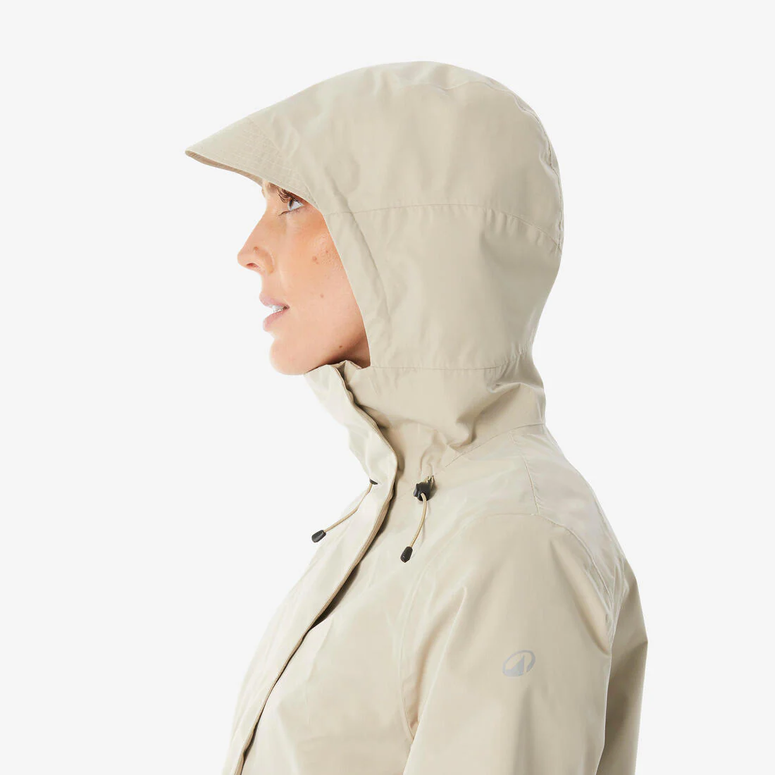 CHAQUETA SENDERISMO MUJER NH500 IMPERMEABLE - Image 10