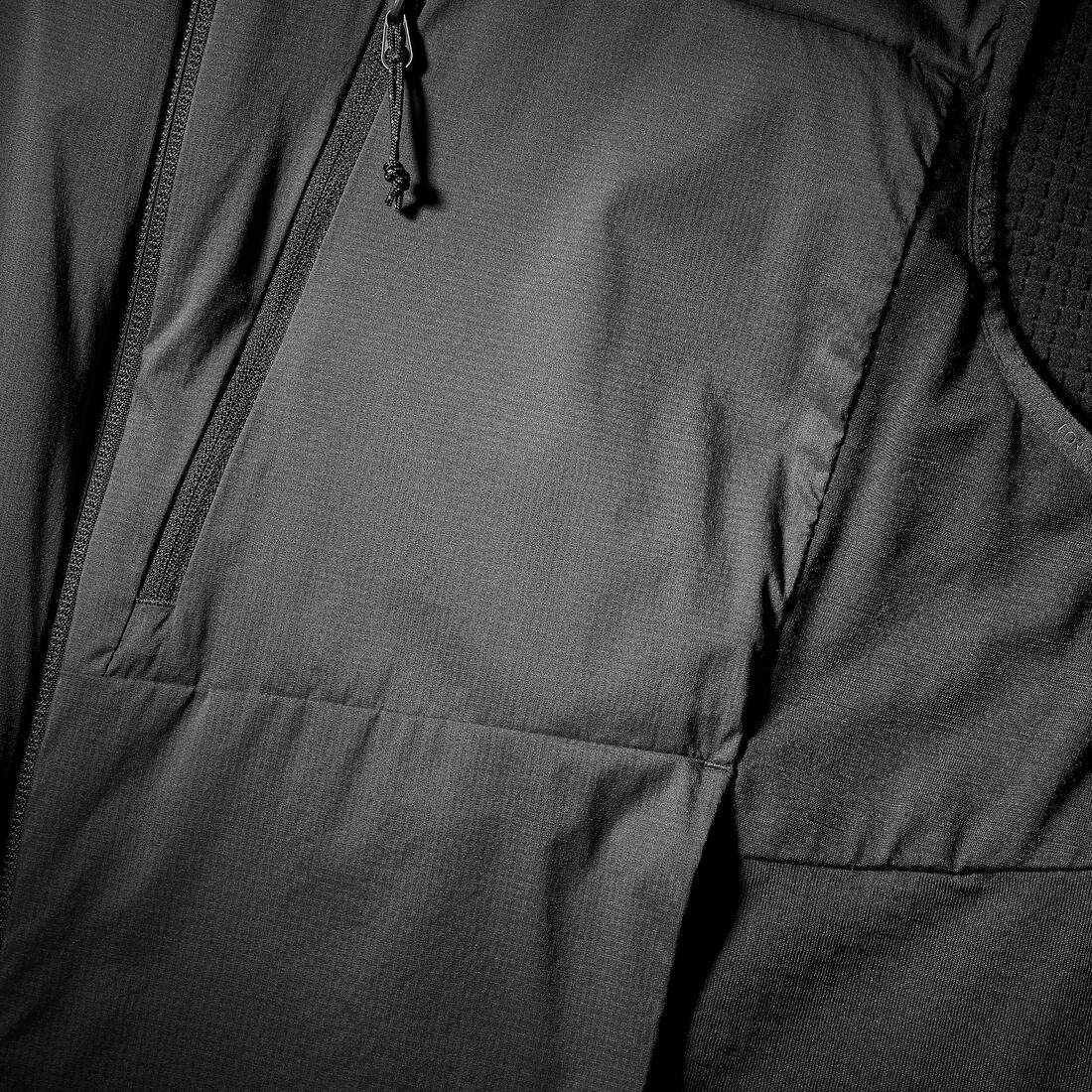 Chaleco Cortaviento De Senderismo Hombre Mt500 Negro - Image 4
