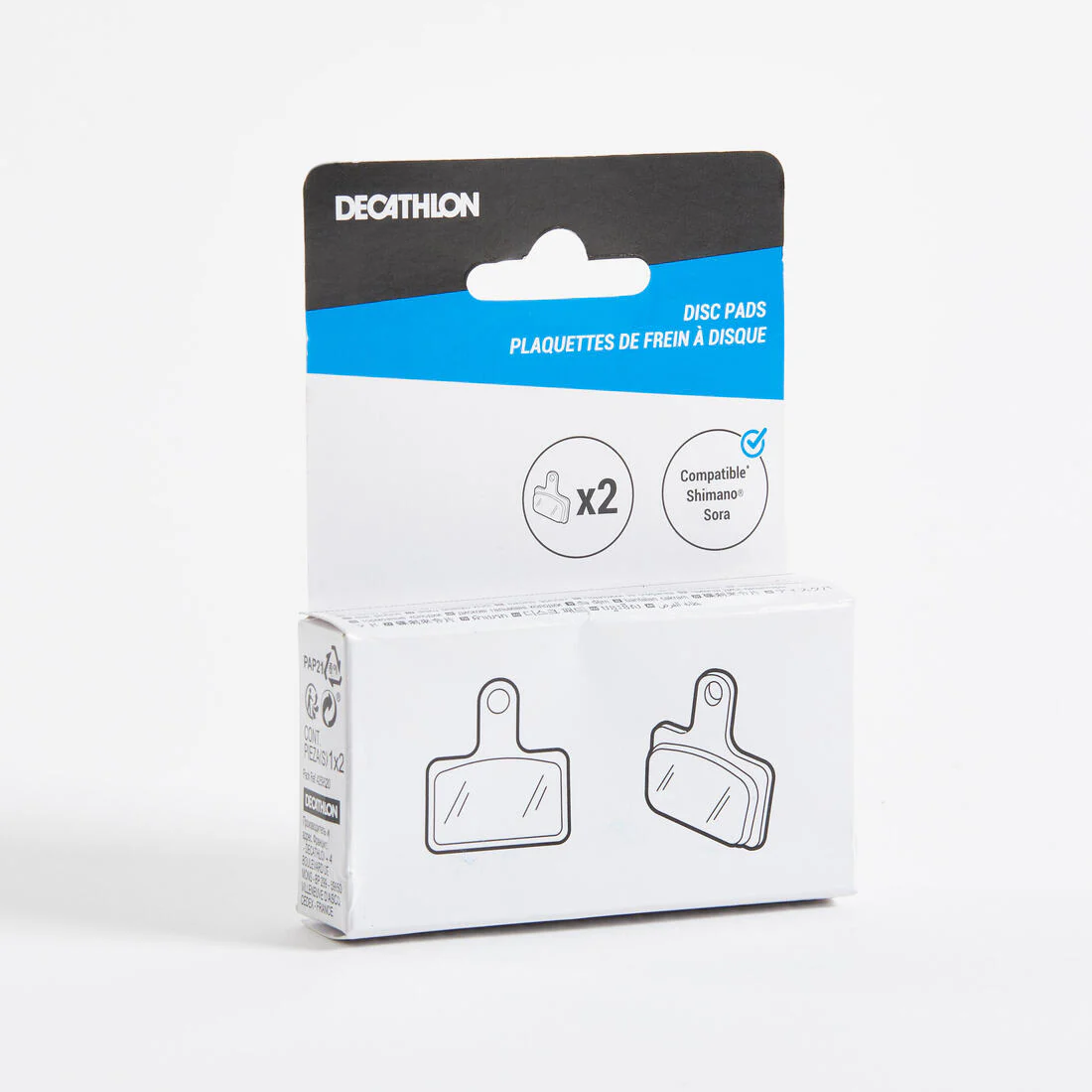 PASTILLAS DE FRENOS DISCO COMPATIBLES SHIMANO DEORE/TEKTRO SEMIMETÁLICAS - Image 2