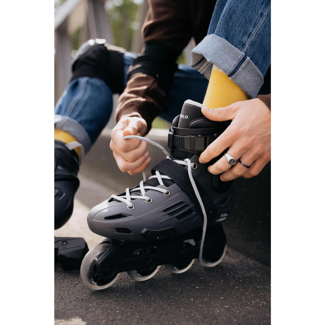 PATINES ADULTO MF140 BOTA DURA GRIS - Image 11