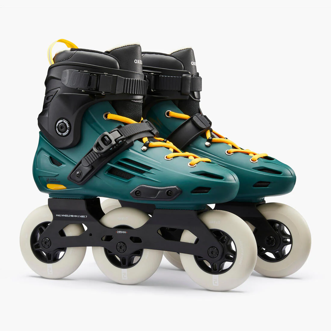 PATINES FREESKATE ADULTOS MF900 HB 3X110 MM VERDE - Image 2