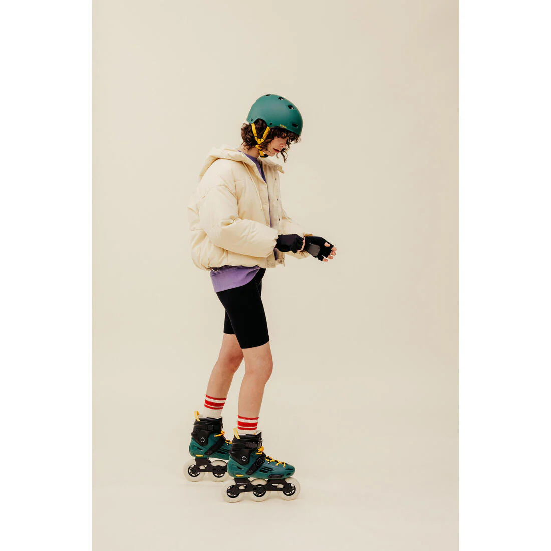 PATINES FREESKATE ADULTOS MF900 HB 3X110 MM VERDE - Image 20