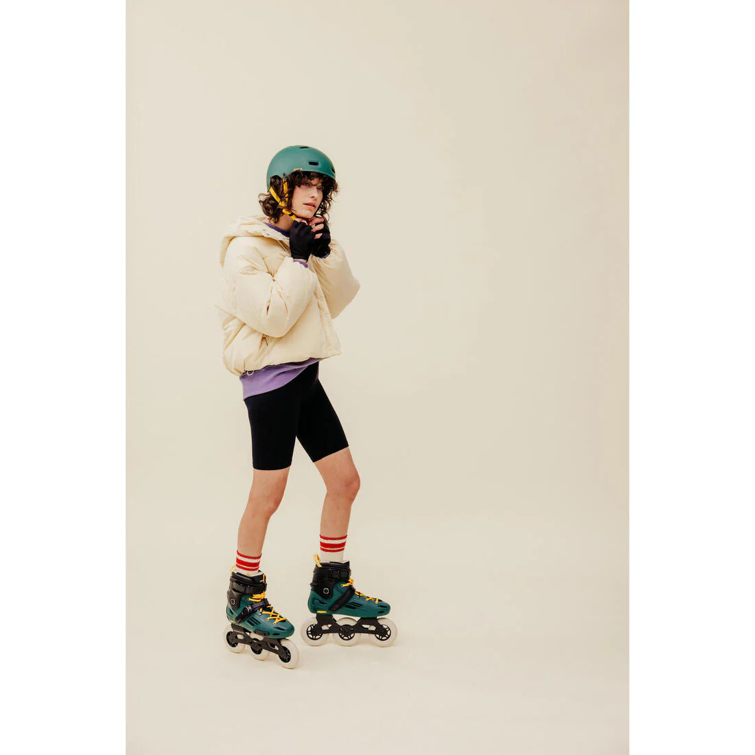 PATINES FREESKATE ADULTOS MF900 HB 3X110 MM VERDE - Image 22