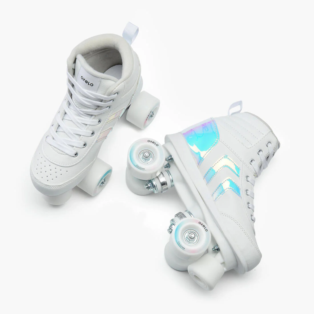 PATINES NIÑOS QUAD 100 BLANCO HOLOGRÁFICO - Image 11