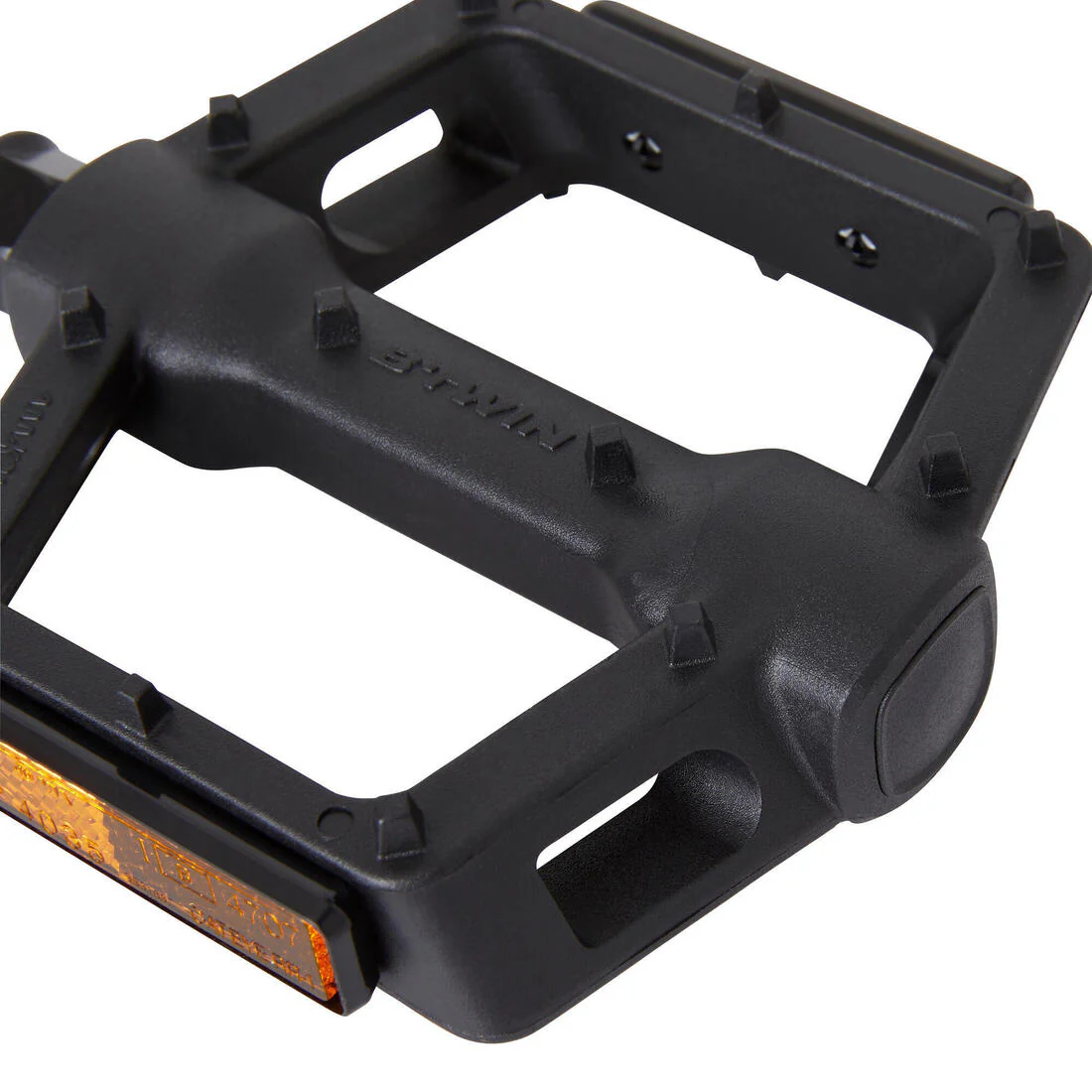 PEDALES BICICLETA PLANOS MTB 520 GRIP 9/16 NEGRO - Image 7