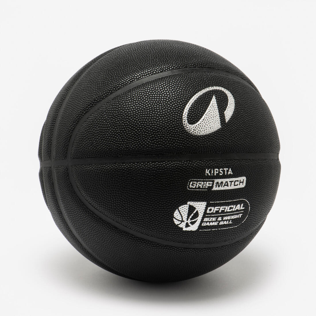 PELOTA DE BASQUETBOL BT500 GRIP TALLA 7 NEGRO ORO - Image 11