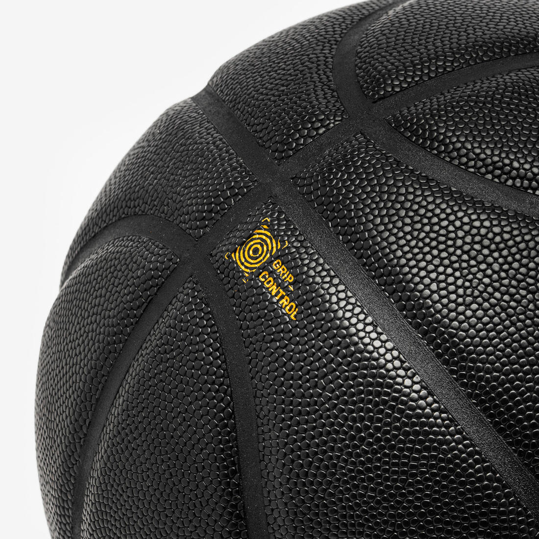 PELOTA DE BASQUETBOL BT500 GRIP TALLA 7 NEGRO ORO - Image 16