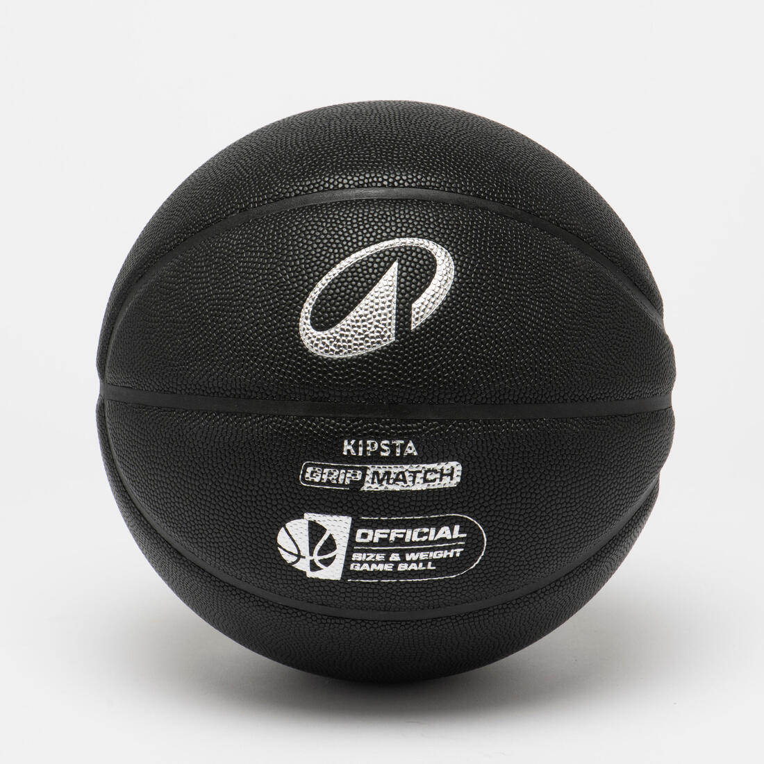 PELOTA DE BASQUETBOL BT500 GRIP TALLA 7 NEGRO ORO - Image 3