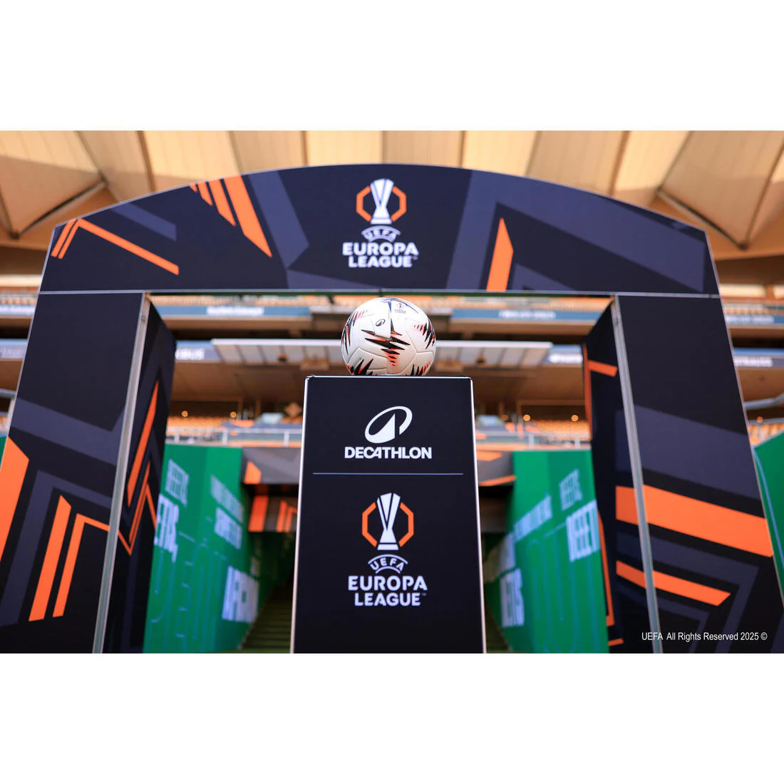 PELOTA OFICIAL UEFA EUROPA LEAGUE 25/26 TALLA 5 CON CAJA - Image 8