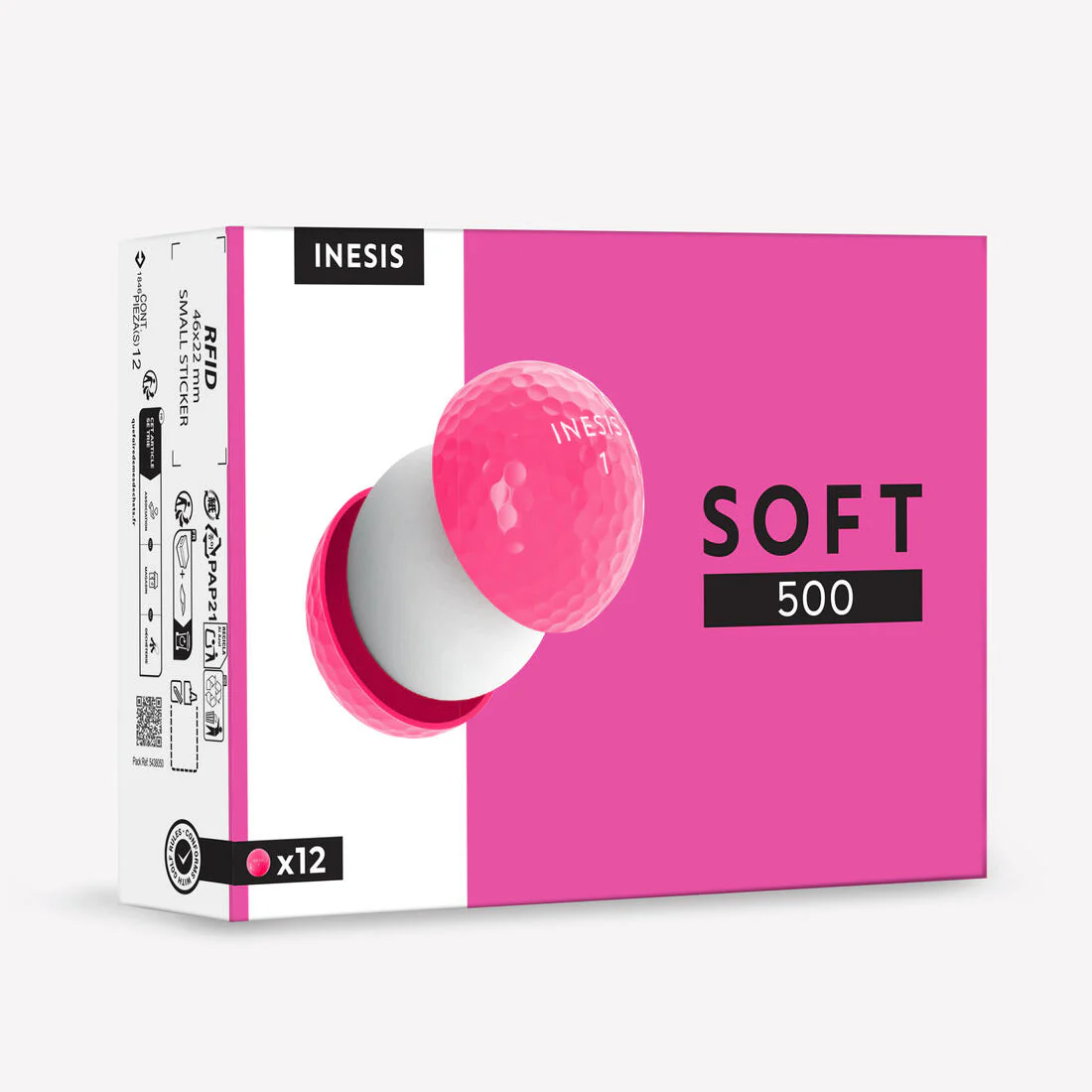 PELOTAS DE GOLF X12 INESIS SOFT500 - Image 2