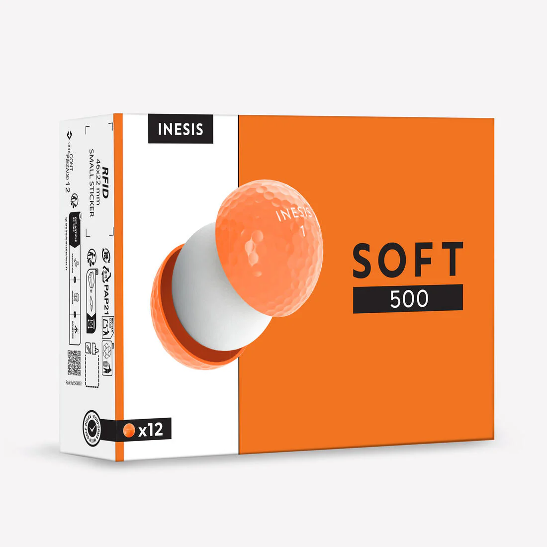 PELOTAS DE GOLF X12 INESIS SOFT500 - Image 3