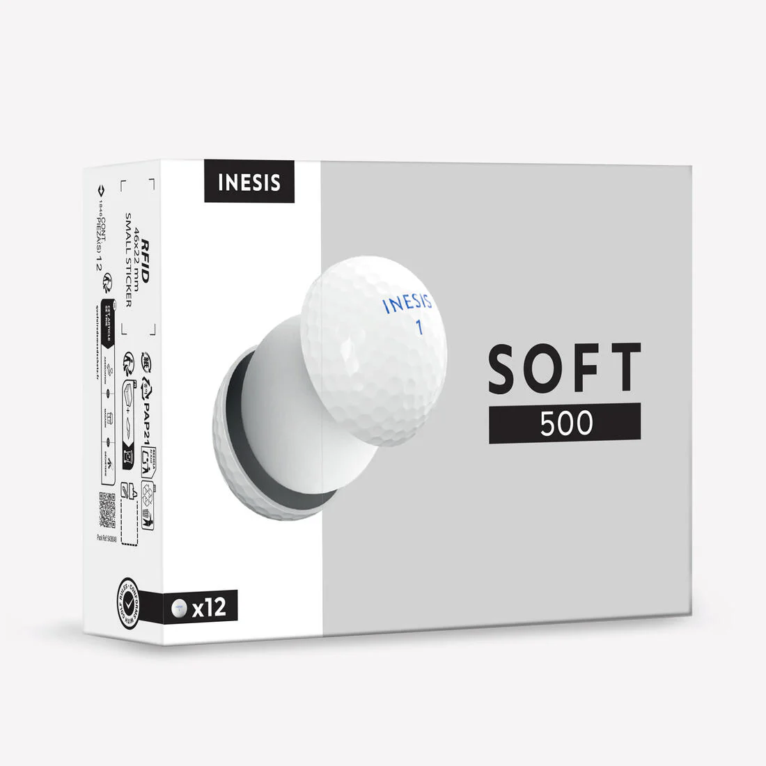 PELOTAS DE GOLF X12 INESIS SOFT500 - Image 4