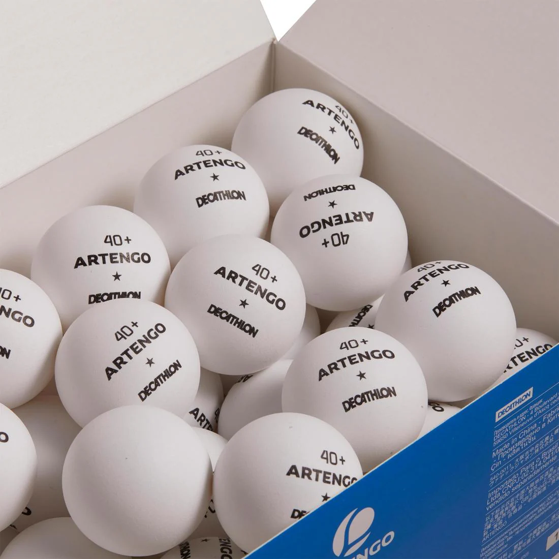 PELOTAS DE PING PONG TTB 100 1* 40+ X72 BLANCAS - Image 5