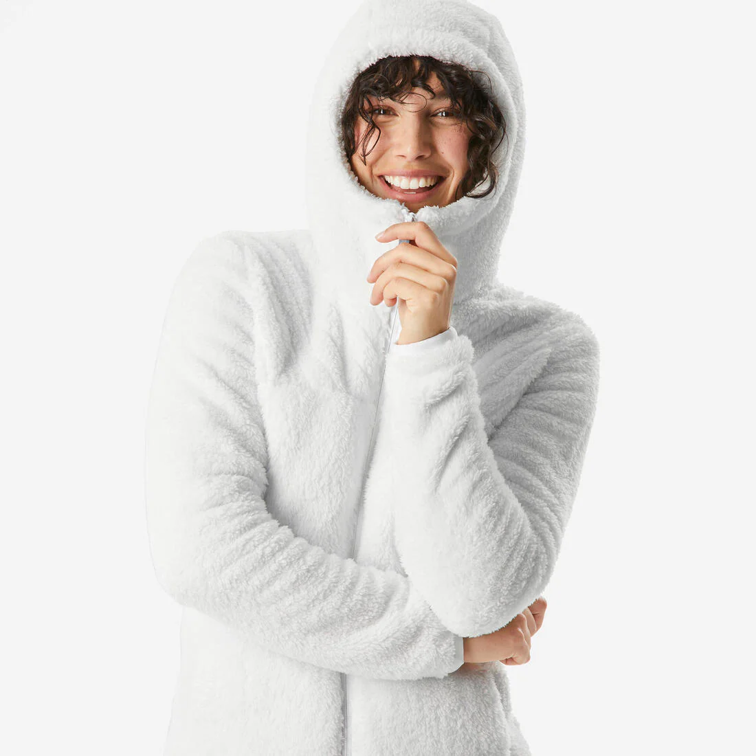 POLAR CÁLIDO DE SENDERISMO MUJER SH500 - Image 9