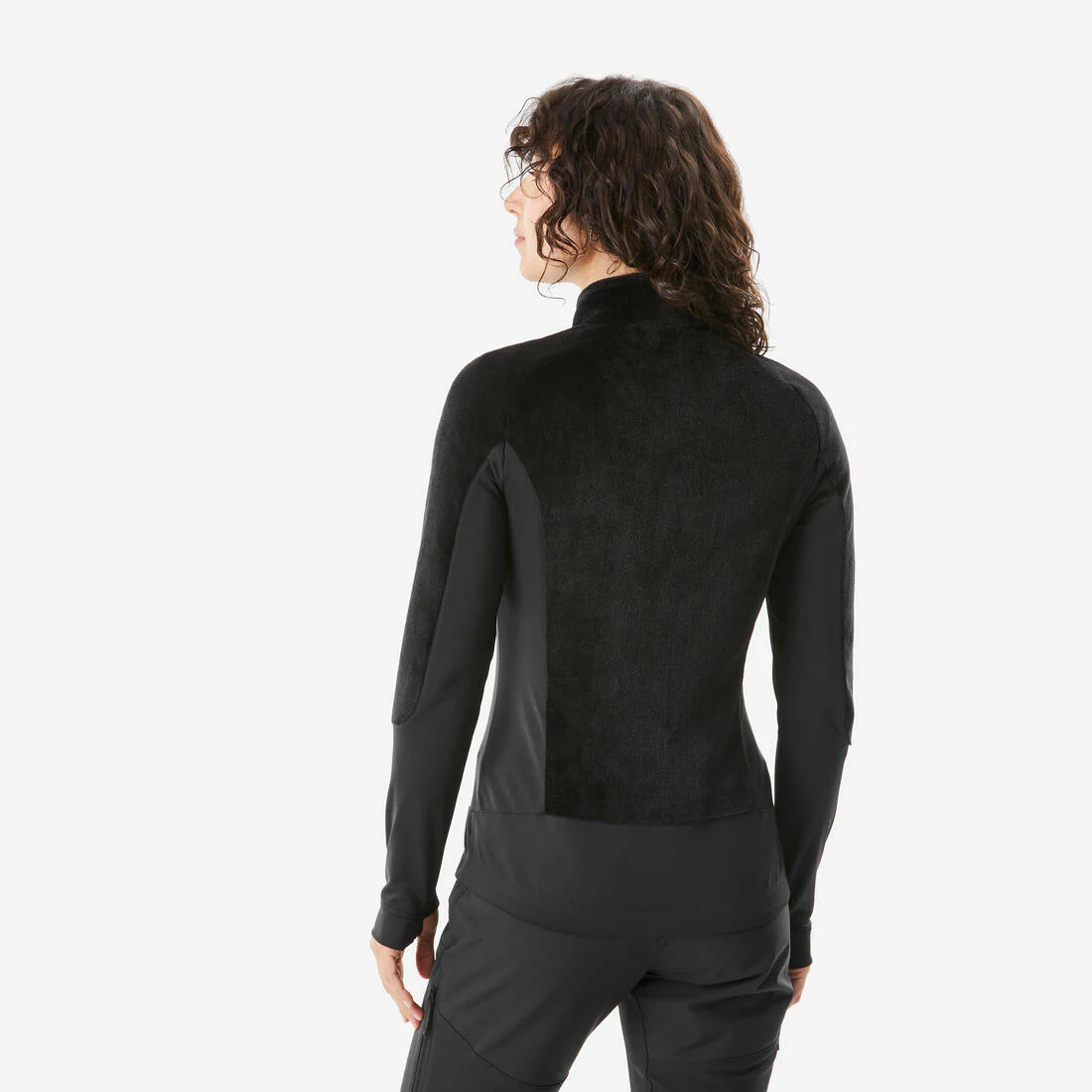 POLAR CÁLIDO HÍBRIDO DE SENDERISMO MUJER SH900 MOUNTAIN - Image 3