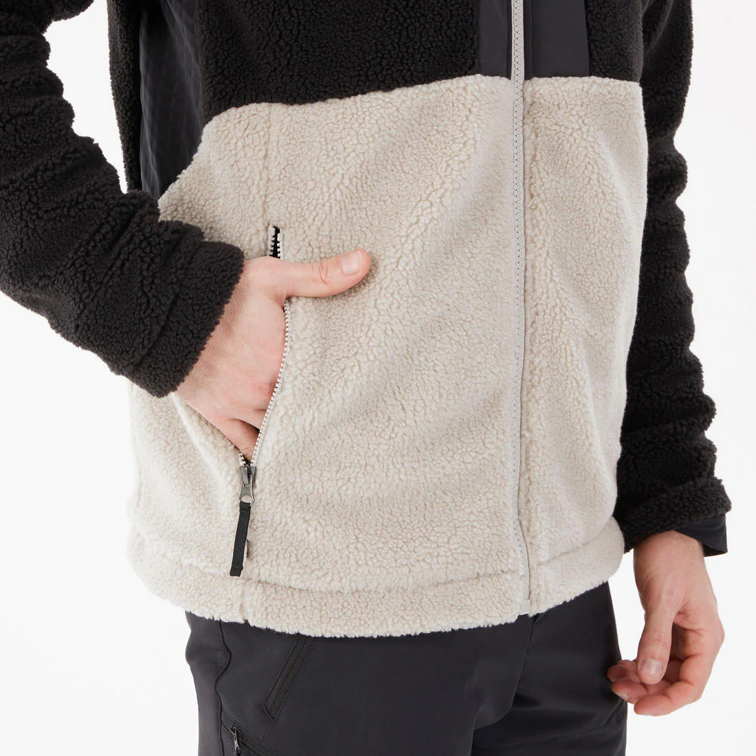 POLAR CÁLIDO SHERPA DE SENDERISMO HOMBRE SH900 - Image 4