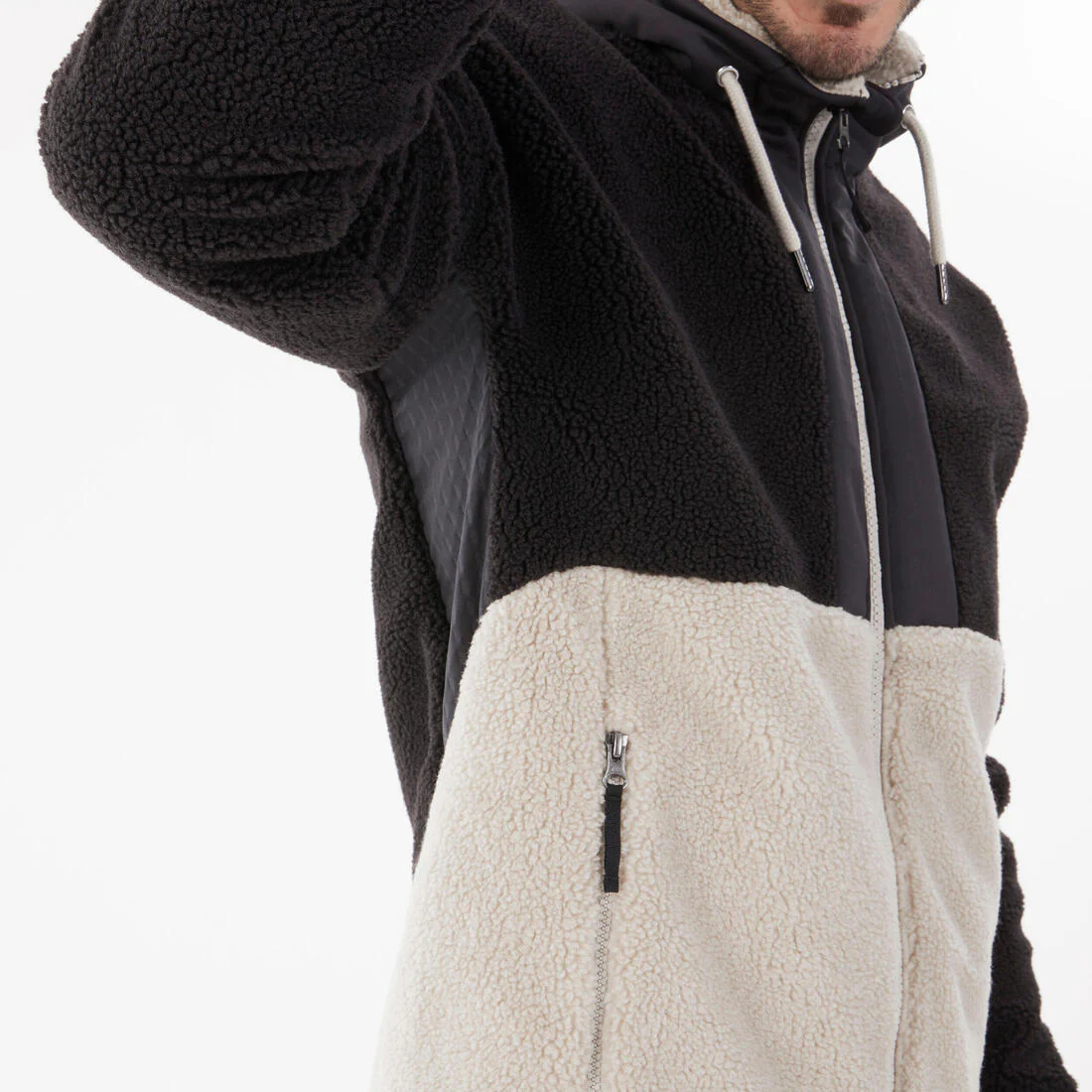 POLAR CÁLIDO SHERPA DE SENDERISMO HOMBRE SH900 - Image 5